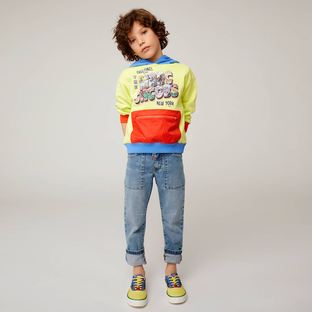 MARC JACOBS-Голубые джинсы для мальчиков | Childrensalon Outlet