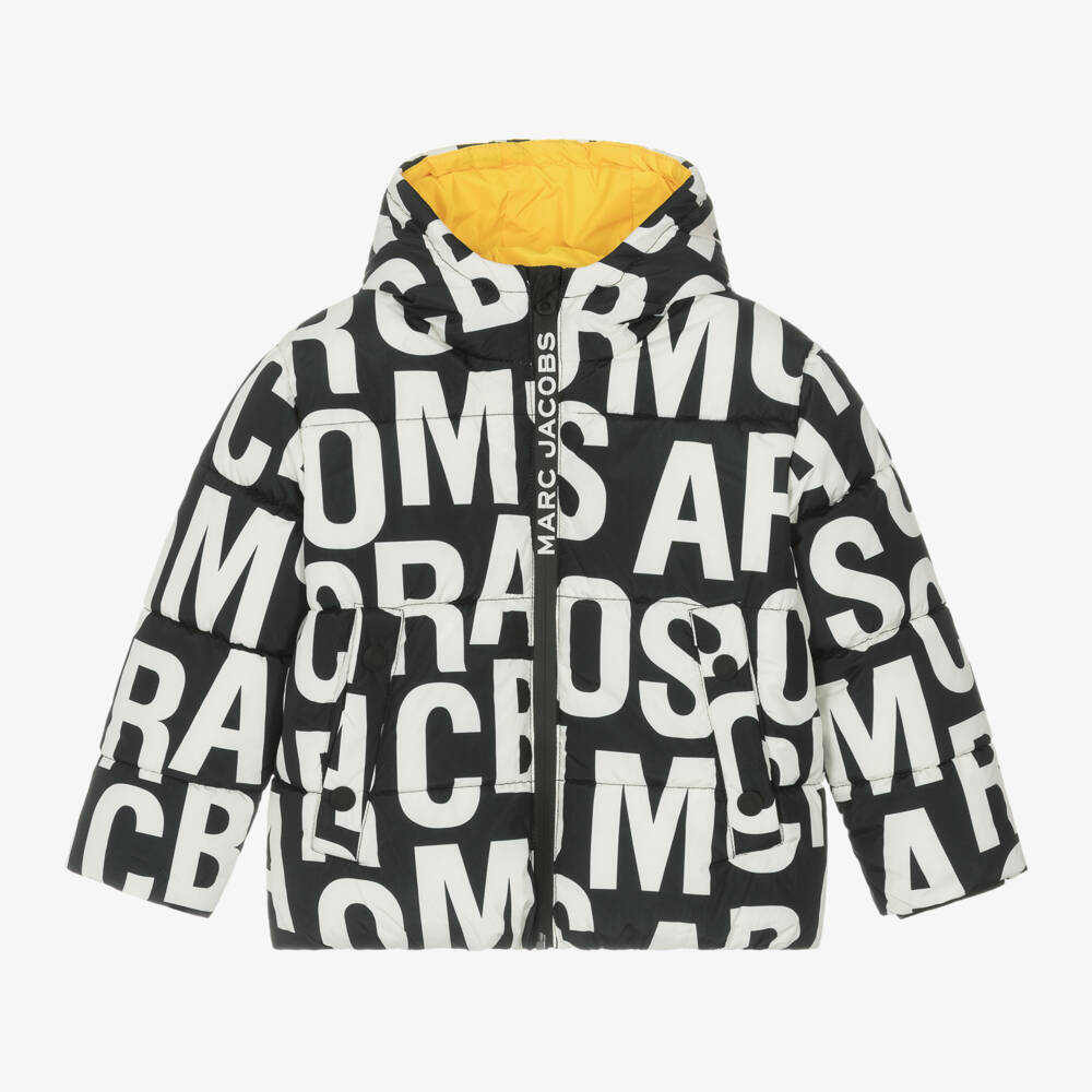 MARC JACOBS-معطف تزلج بنقشة أحادية اللون للأولاد | Childrensalon Outlet