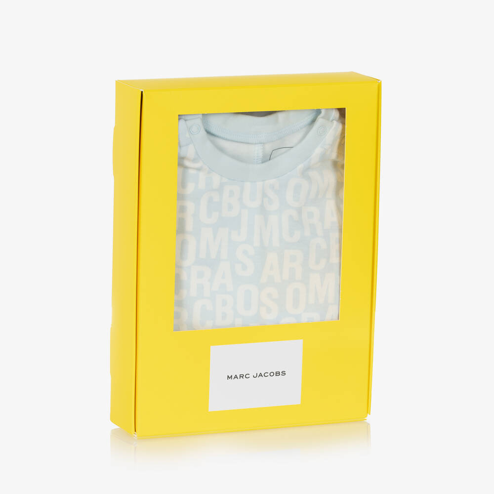 MARC JACOBS-تبّان أطفال ولادي قطن لون أزرق فاتح | Childrensalon Outlet
