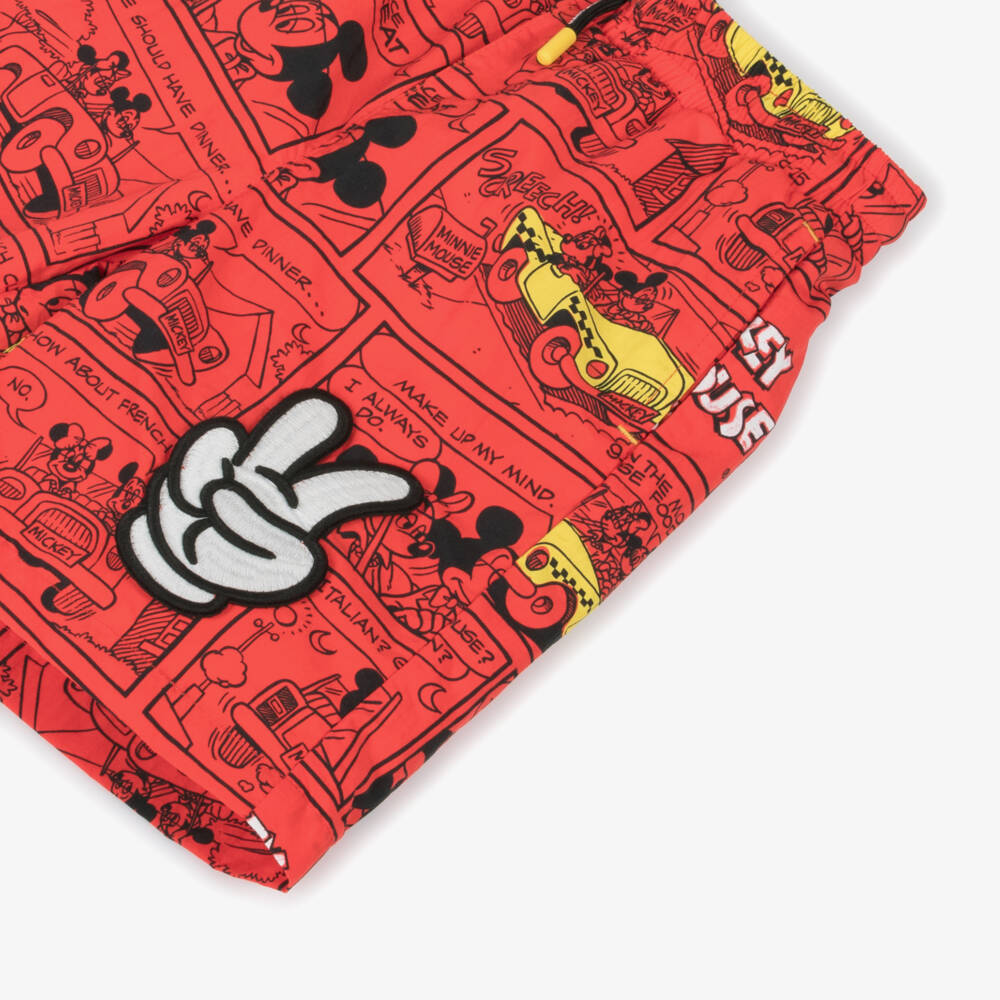 MARC JACOBS-Boys Red Disney Swim Shorts | Childrensalon Outlet