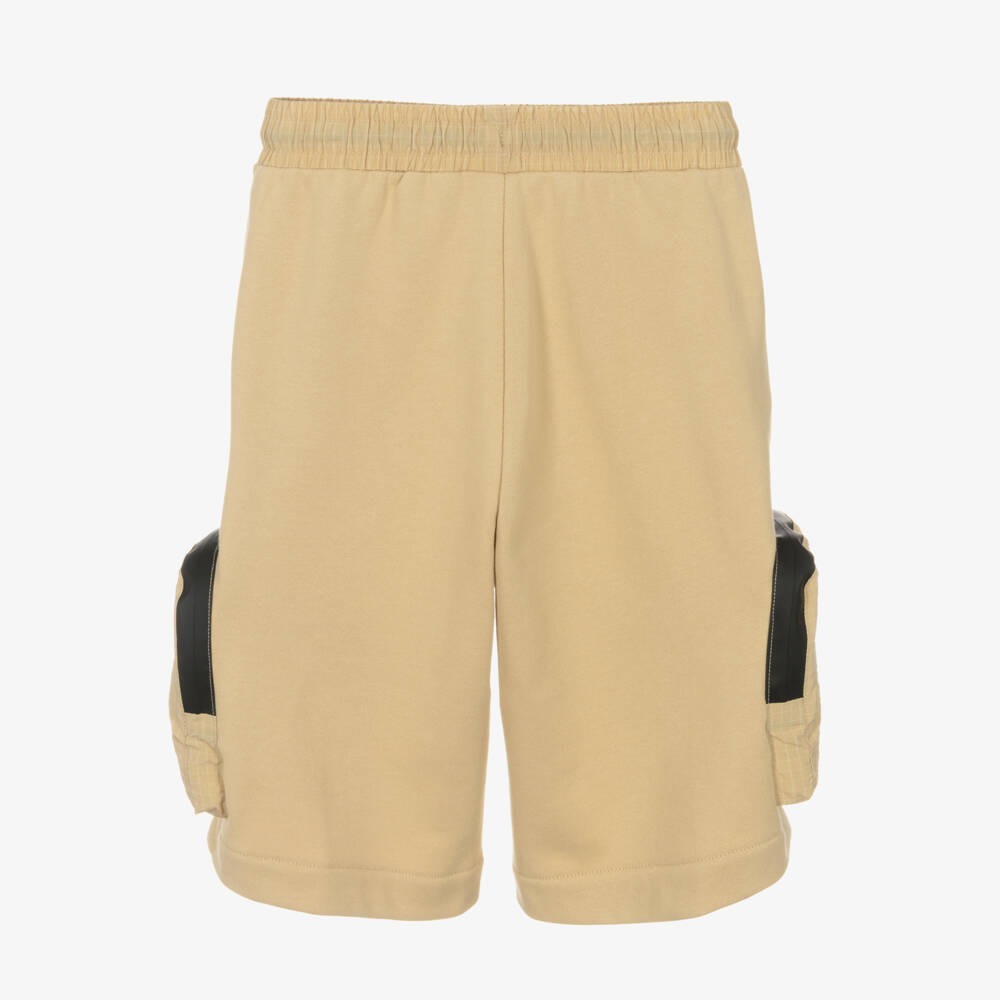 MARC JACOBS-Мягкие бежевые вязаные шорты для мальчиков | Childrensalon Outlet