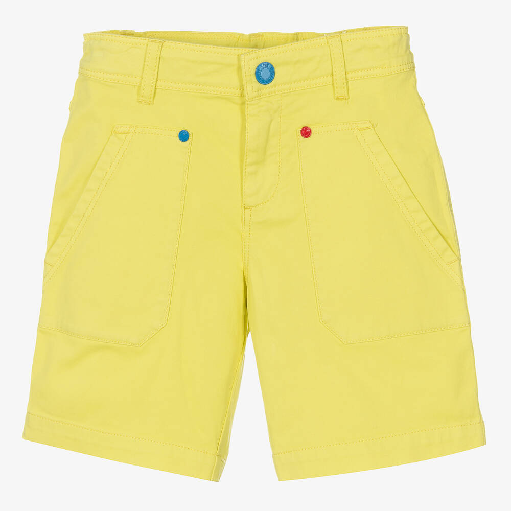 MARC JACOBS-Желтые хлопковые шорты для мальчиков | Childrensalon Outlet