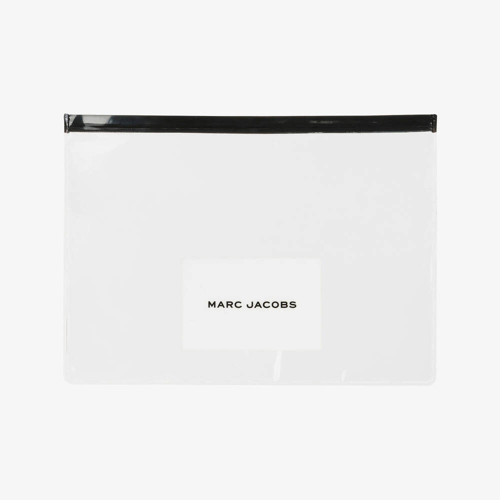 MARC JACOBS-Черный купальник с логотипом из страз для девочек | Childrensalon Outlet