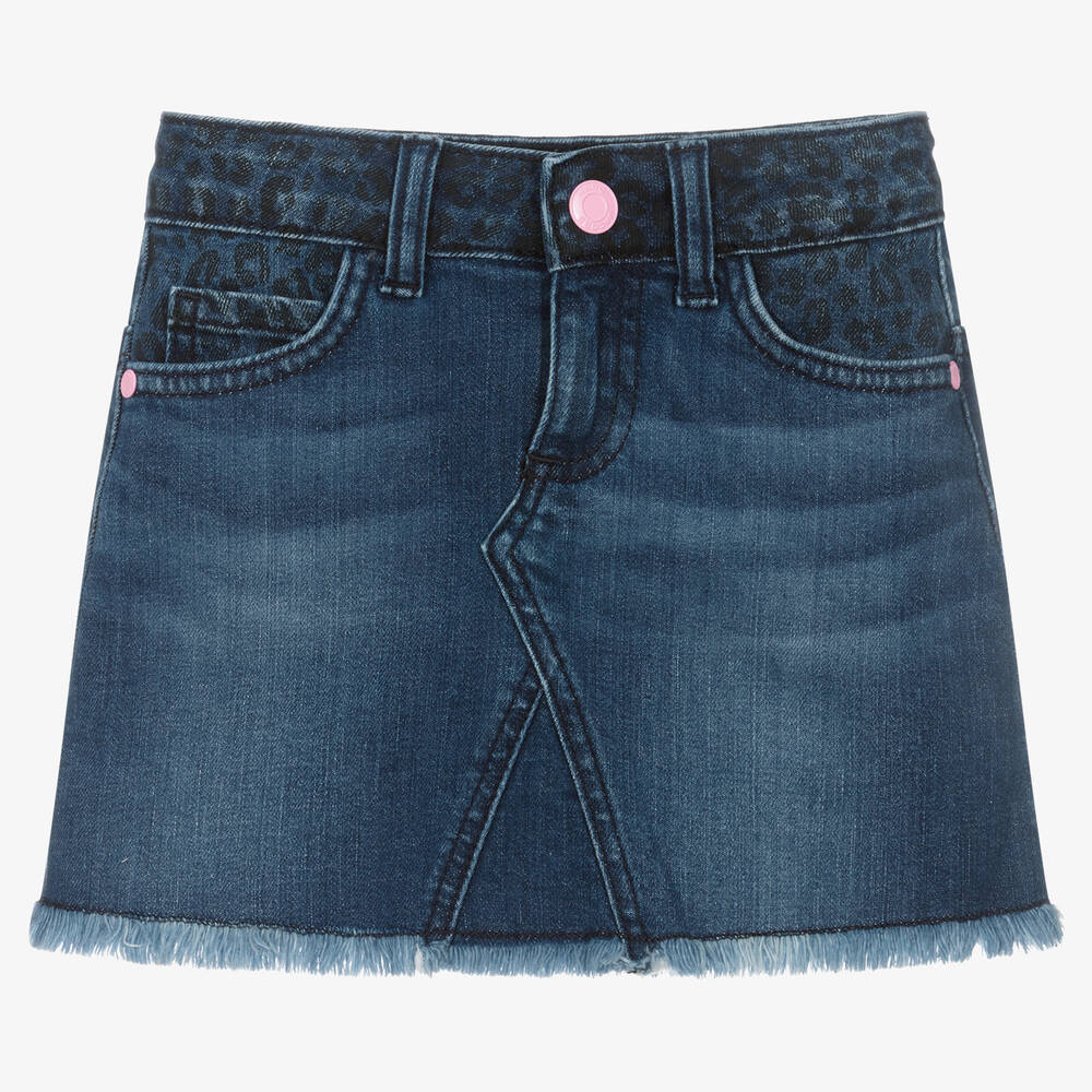 MARC JACOBS - Girls Blue Denim Skirt | Childrensalon