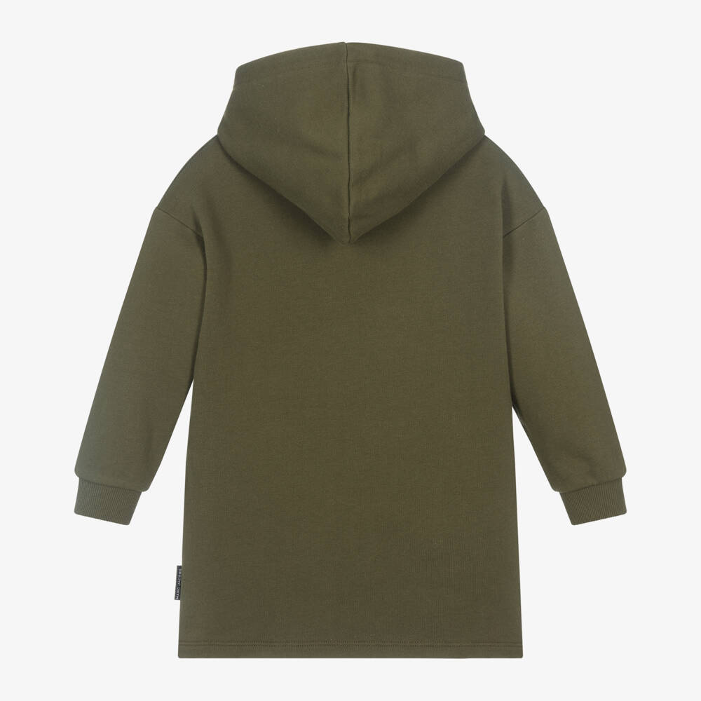 MARC JACOBS-Girls Cotton Khaki Bag Dress | Childrensalon Outlet