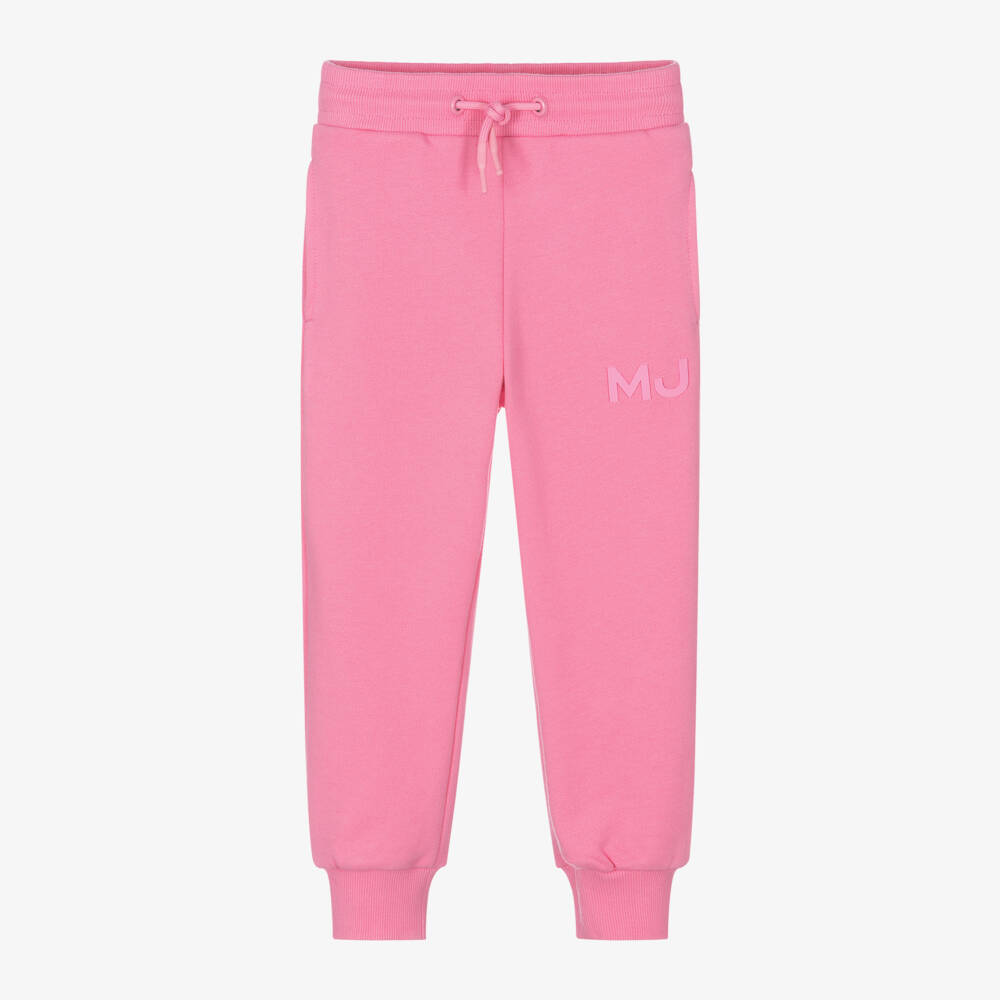MARC JACOBS-بنطلون رياضي قطن لون وردي للبنات | Childrensalon Outlet