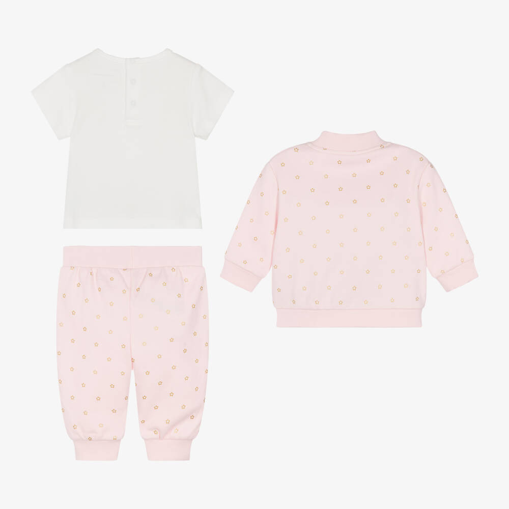 MARC JACOBS-Girls Delightful Pink Ensemble Set | Childrensalon Outlet
