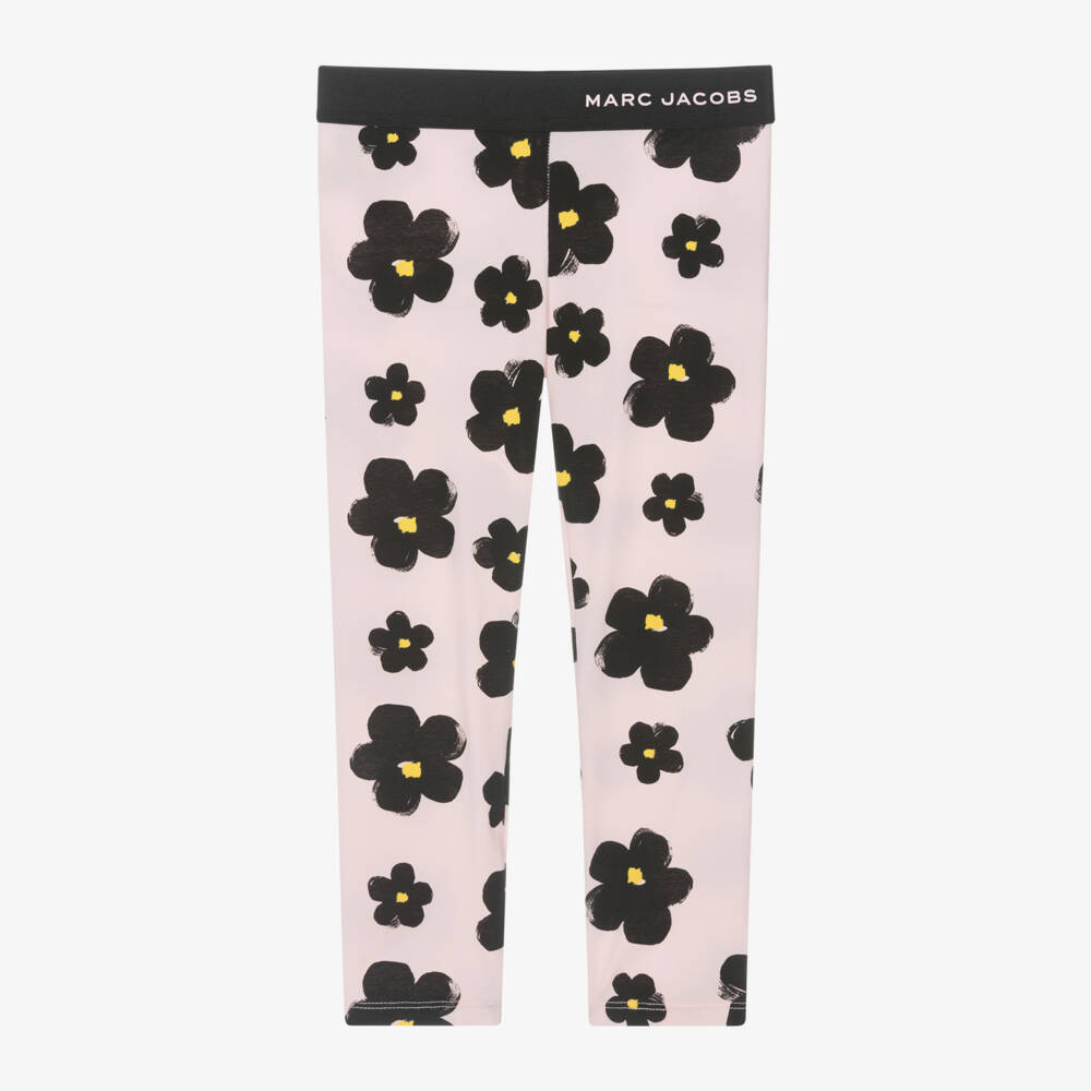MARC JACOBS-Леггинсы из хлопкового трикотажа с цветочным принтом для девочек | Childrensalon Outlet