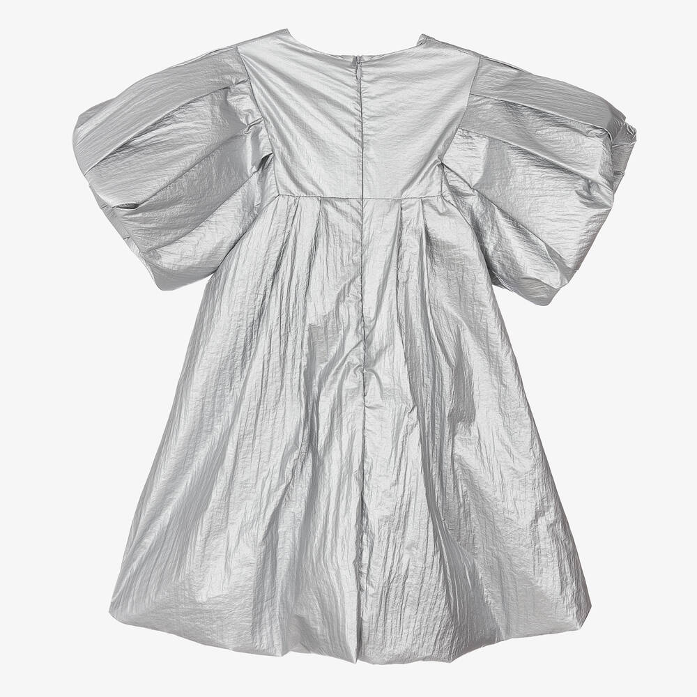 MARC JACOBS-فستان لون فضّي متاليك | Childrensalon Outlet