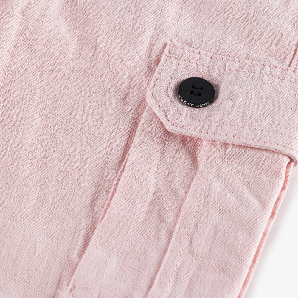 MARC JACOBS-Girls Pastel Jacquard Cotton Pants | Childrensalon Outlet