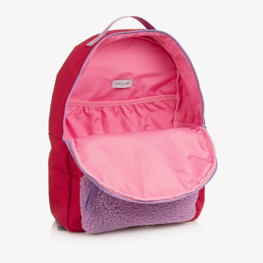 Girls backpack pink discount