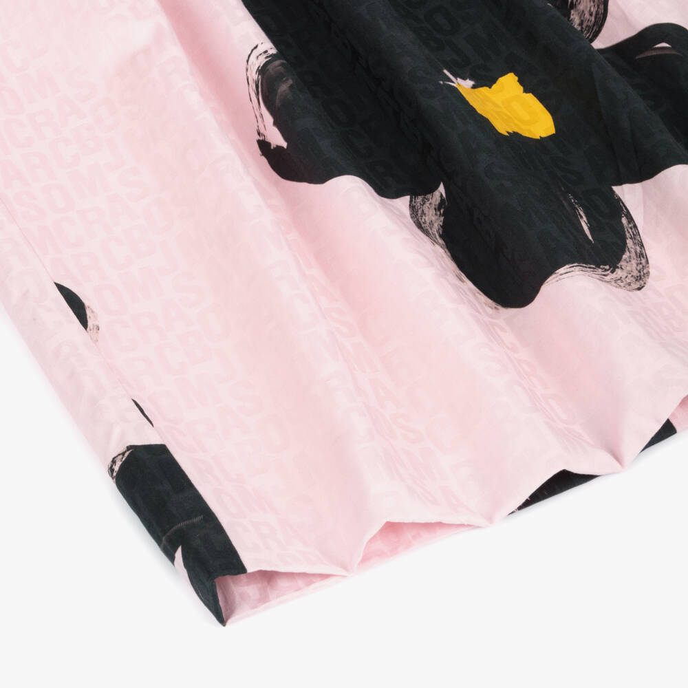 MARC JACOBS-Платье из хлопка с цветочным узором для девочек | Childrensalon Outlet