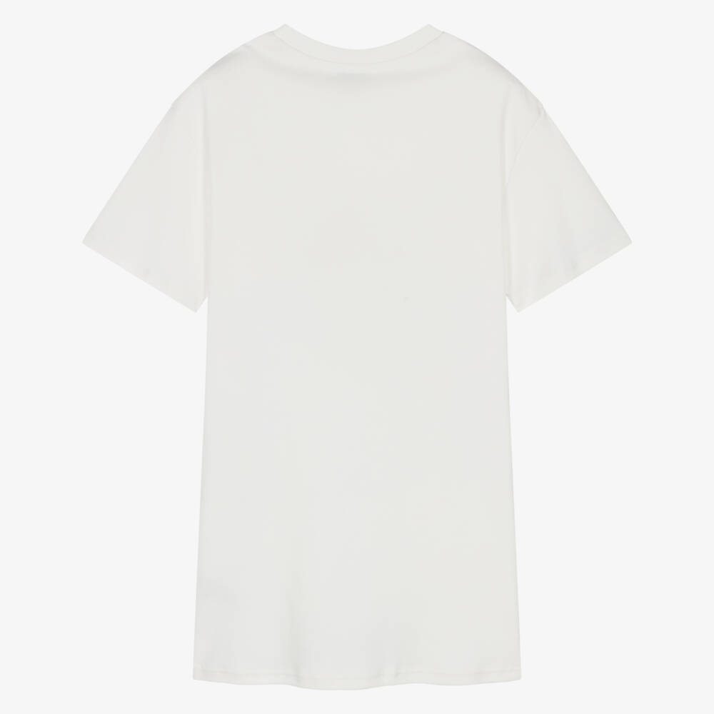 MARC JACOBS-Girls Soft Ivory Jersey Frock | Childrensalon Outlet