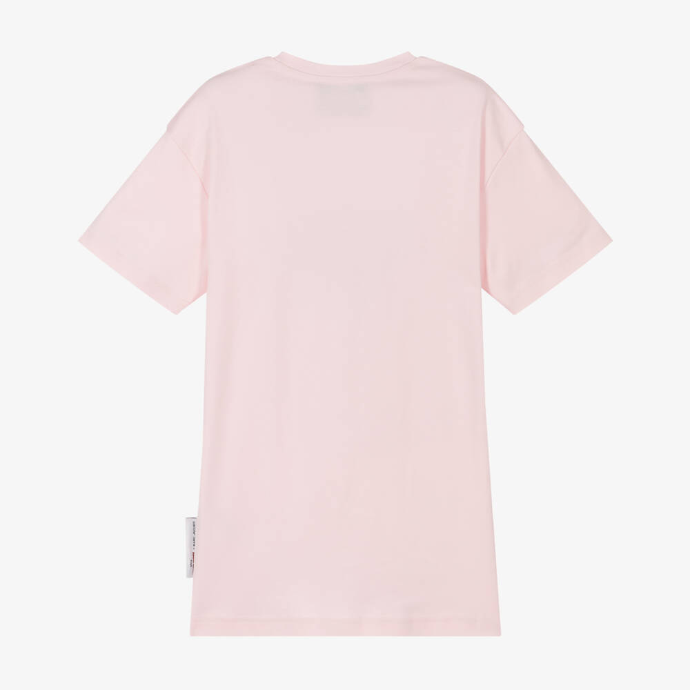 MARC JACOBS-فستان ميكي ناعم وردي للبنات | Childrensalon Outlet
