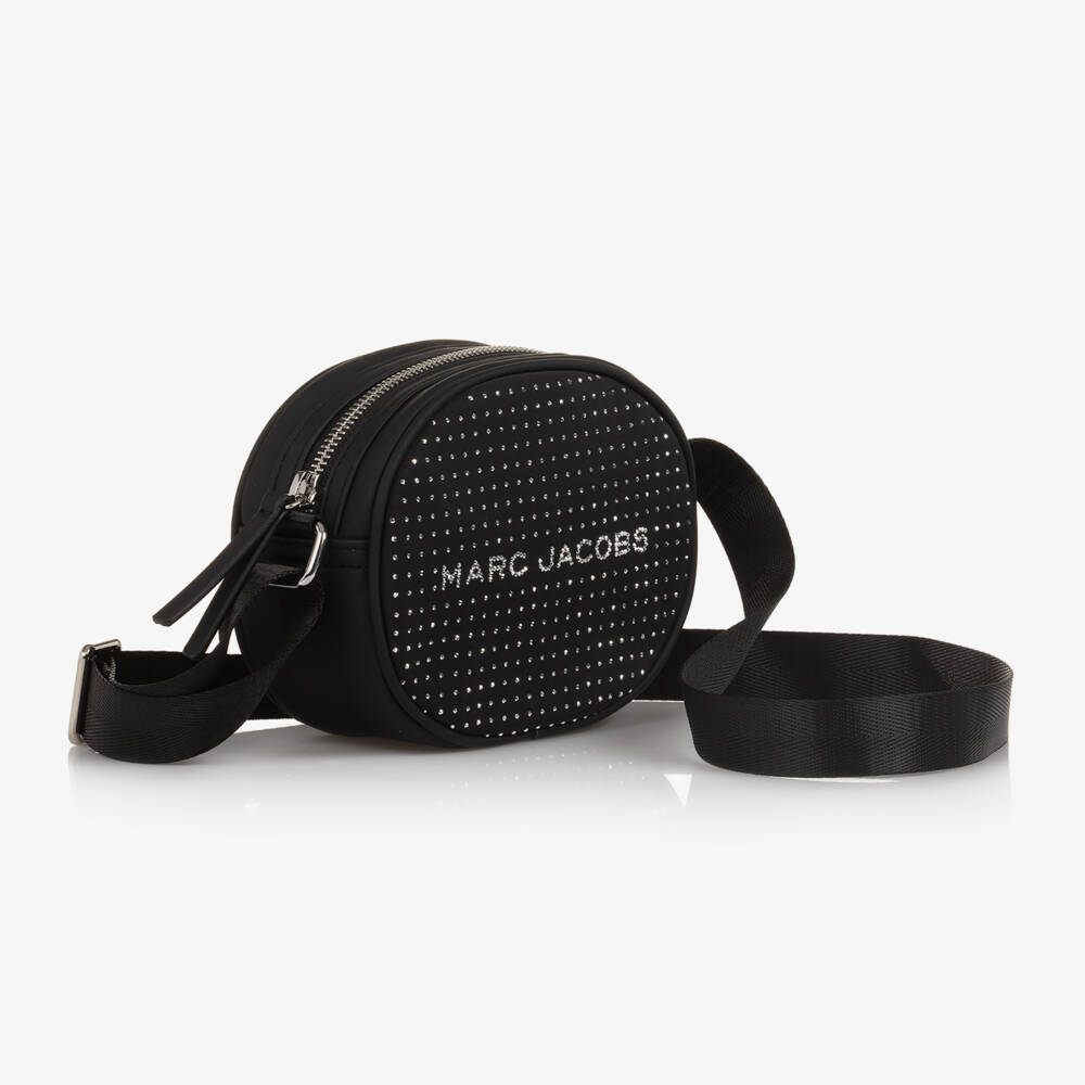 MARC JACOBS-Girls Sparkling Ebony Purse | Childrensalon Outlet