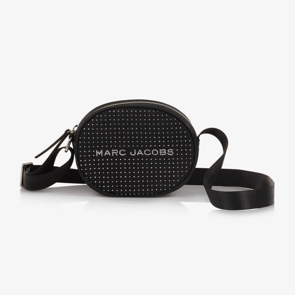 MARC JACOBS-Girls Sparkling Ebony Purse | Childrensalon Outlet