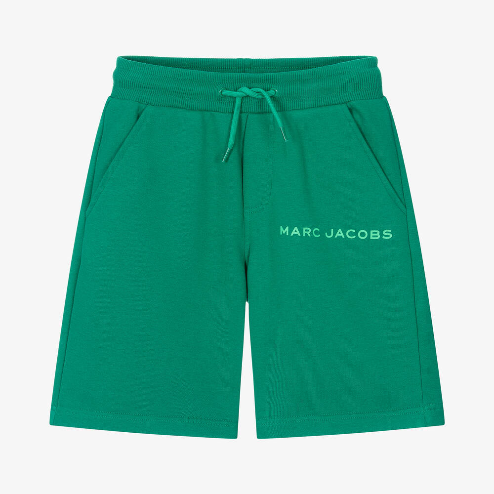 MARC JACOBS - Green Cotton Shorts | Childrensalon
