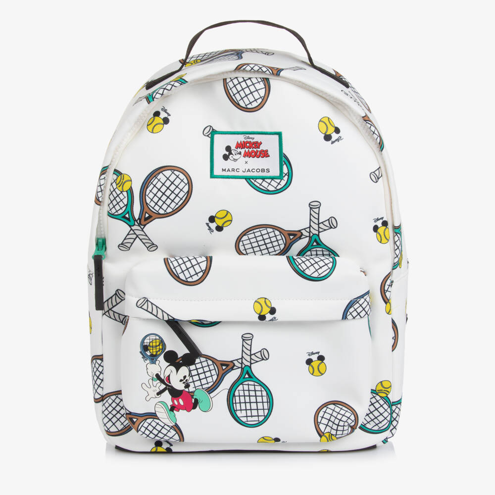 MARC JACOBS-Ivory Mickey Mouse Backpack | Childrensalon Outlet