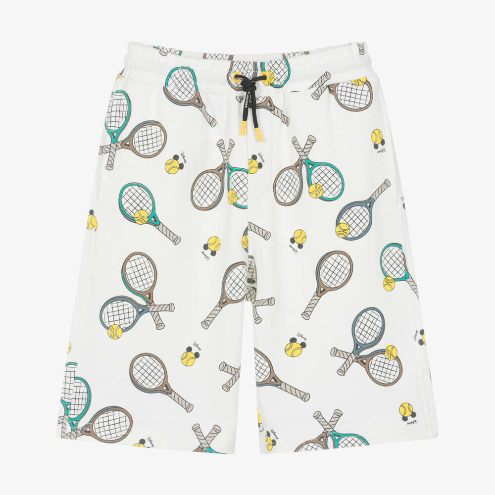 MARC JACOBS-Ivory Printed Mickey Shorts | Childrensalon Outlet