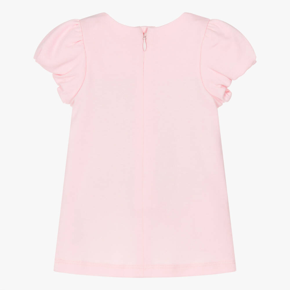 MARC JACOBS-Pink Bag Print Ss T-shirt | Childrensalon Outlet