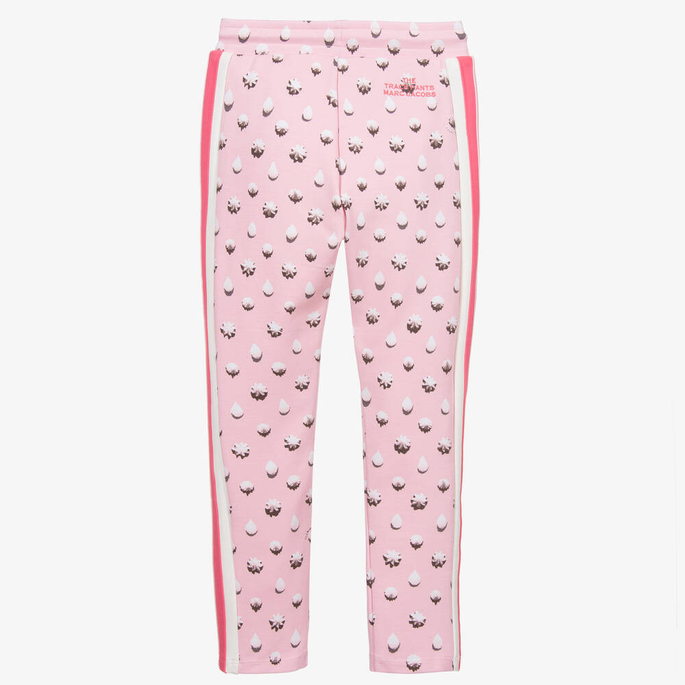 MARC JACOBS-جوغرز ميلانو جيرسي لون زهري للبنات | Childrensalon Outlet