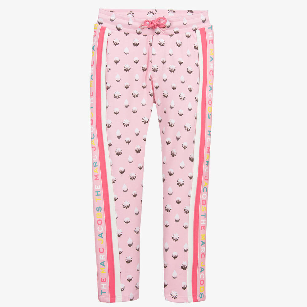 MARC JACOBS-جوغرز ميلانو جيرسي لون زهري للبنات | Childrensalon Outlet