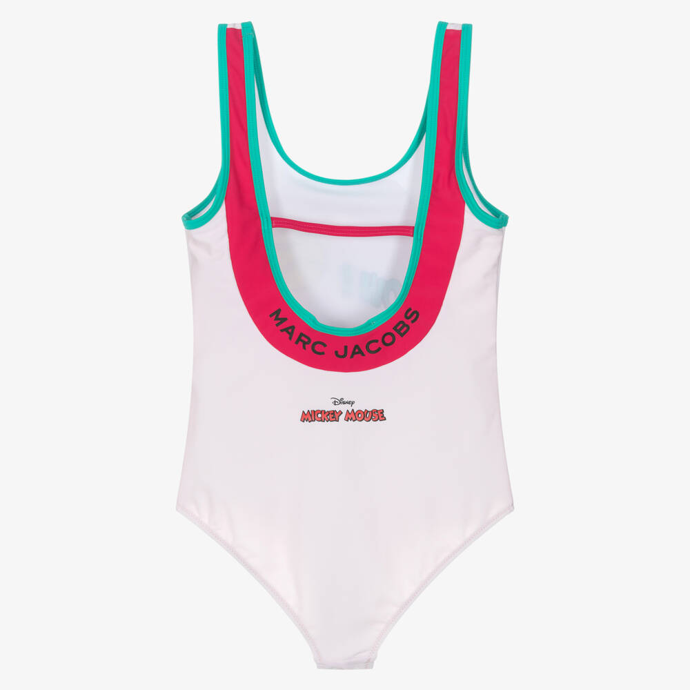 MARC JACOBS-Pink Minnie Swimsuit | Childrensalon Outlet