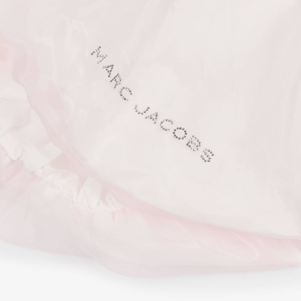 MARC JACOBS-Pink Organza Dress | Childrensalon Outlet