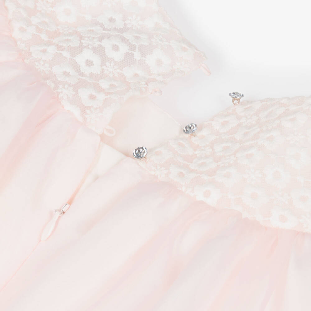 MARC JACOBS-Pink Organza Dress | Childrensalon Outlet