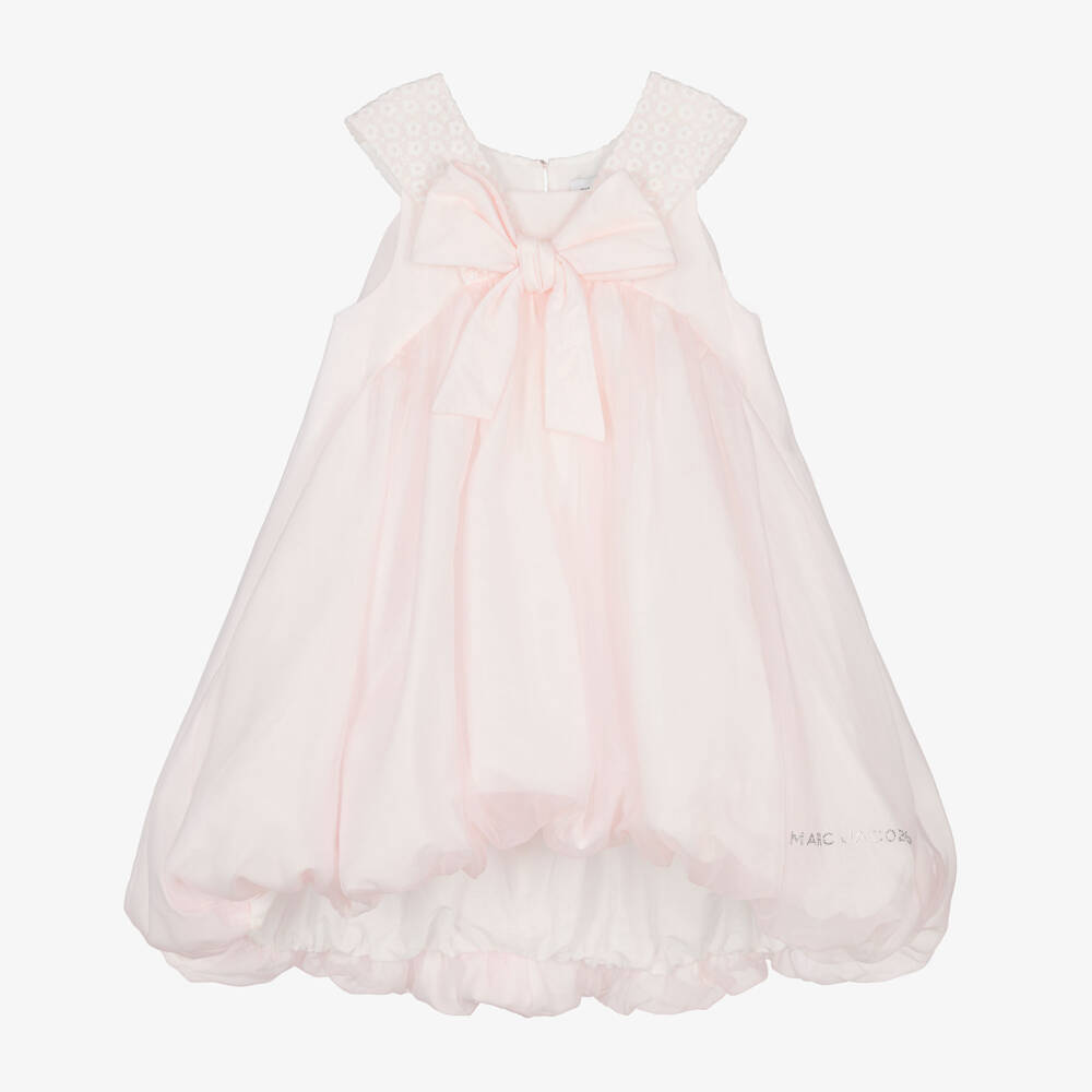 MARC JACOBS-Pink Organza Dress | Childrensalon Outlet