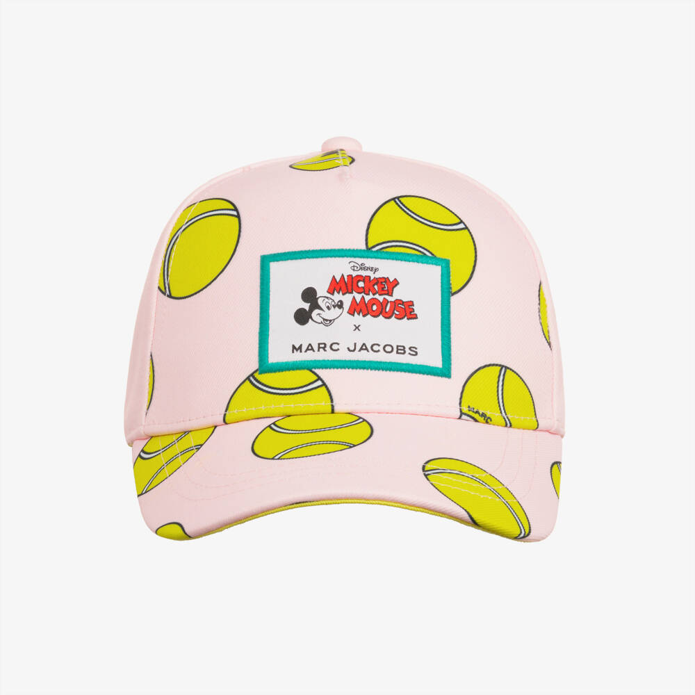 MARC JACOBS-Pink Tennis Cap | Childrensalon Outlet