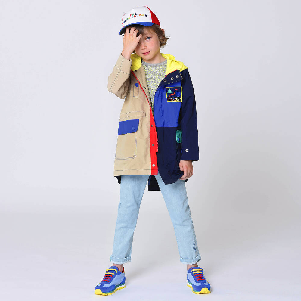 MARC JACOBS-بنطلون جينز تينز ولادي لون أزرق فاتح | Childrensalon Outlet