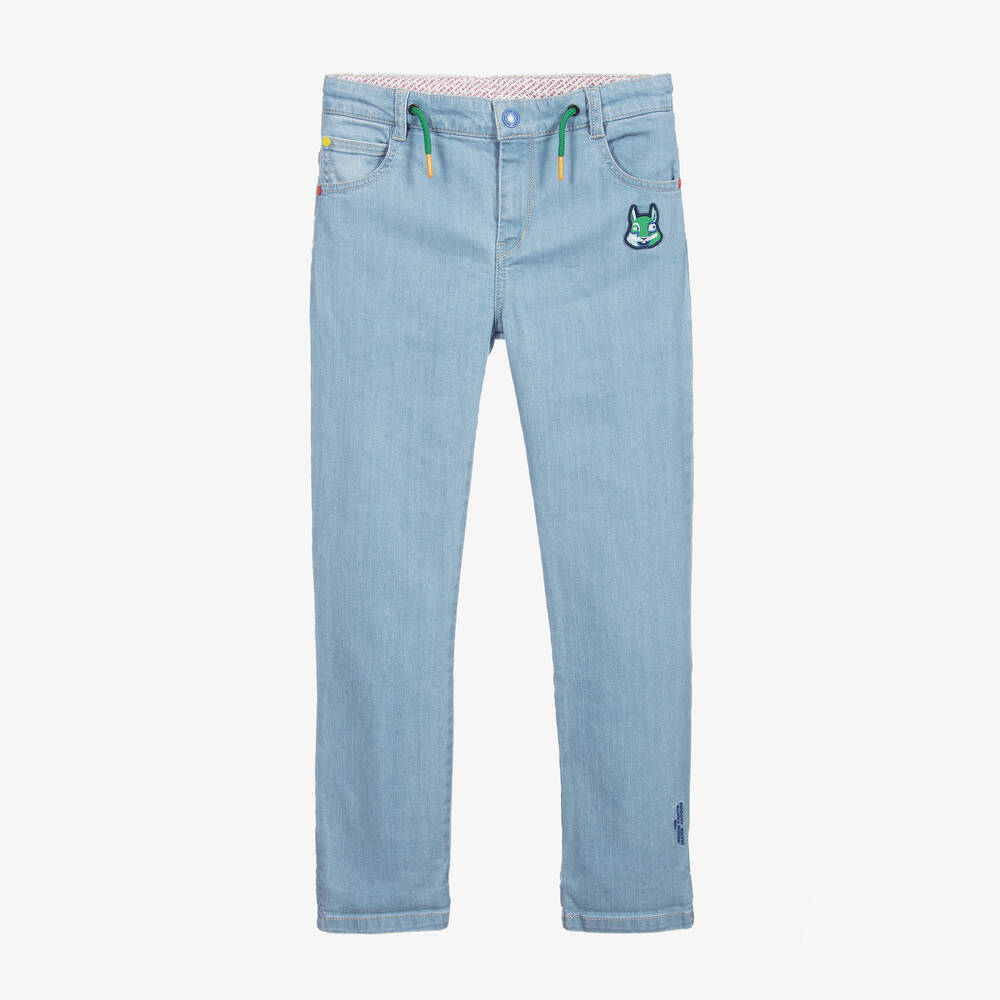 MARC JACOBS-بنطلون جينز تينز ولادي لون أزرق فاتح | Childrensalon Outlet