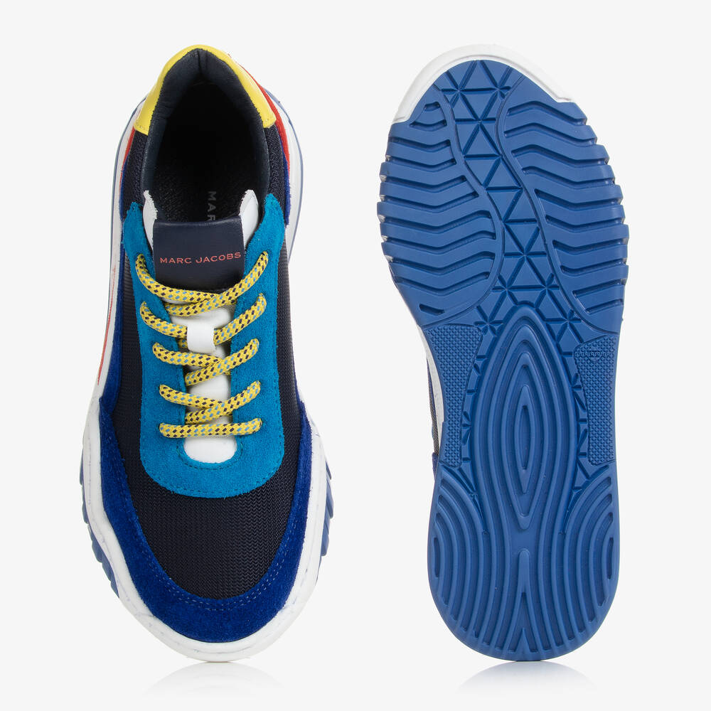 Marvin colorblock sales logo mesh sneakers