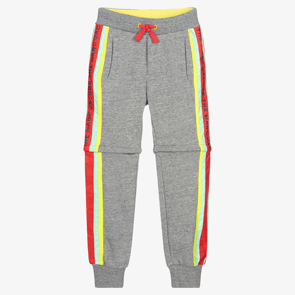 MARC JACOBS - Teen Boys Grey 2-in-1 Joggers | Childrensalon