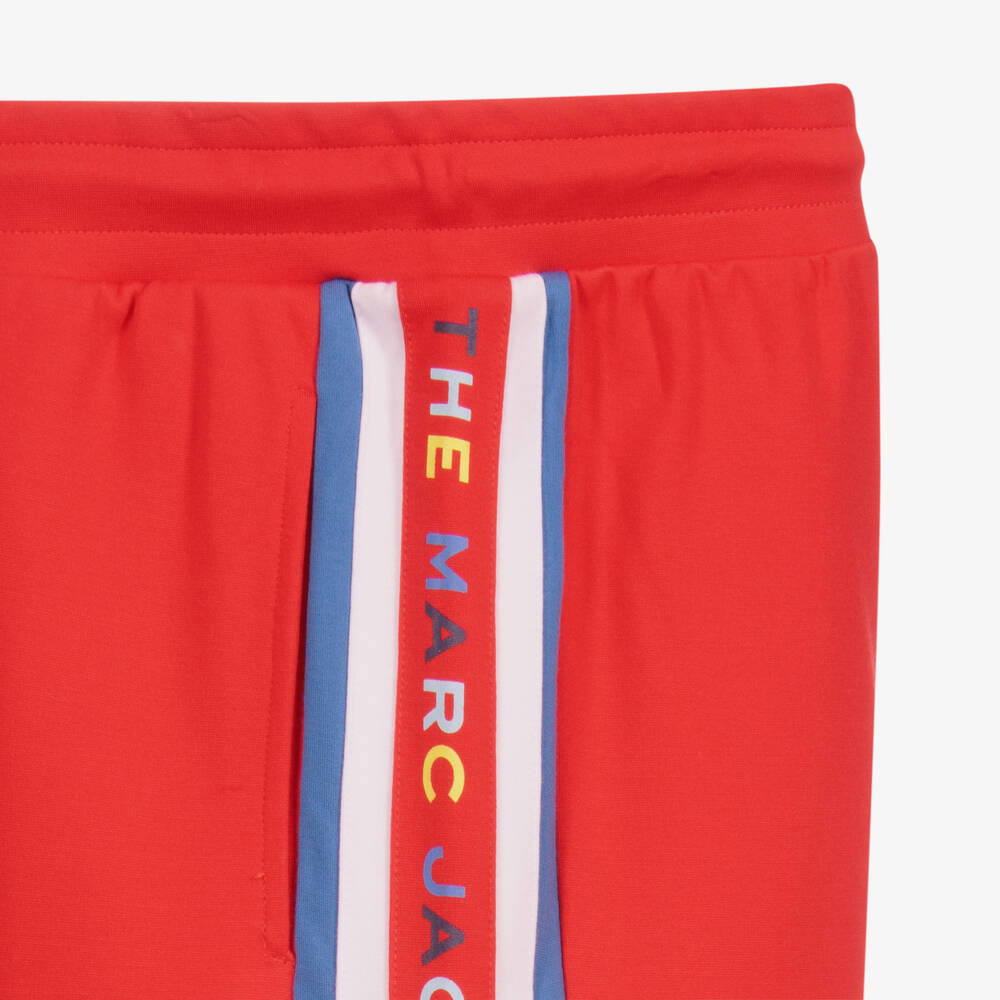 MARC JACOBS-جوغرز تينز ولادي مزيج فيسكوز لون أحمر | Childrensalon Outlet