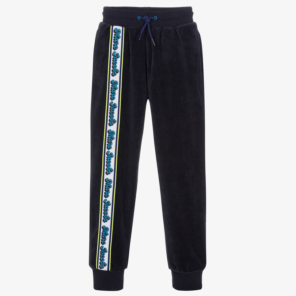 MARC JACOBS - Navyblaue Teen Velours-Jogginghose | Childrensalon