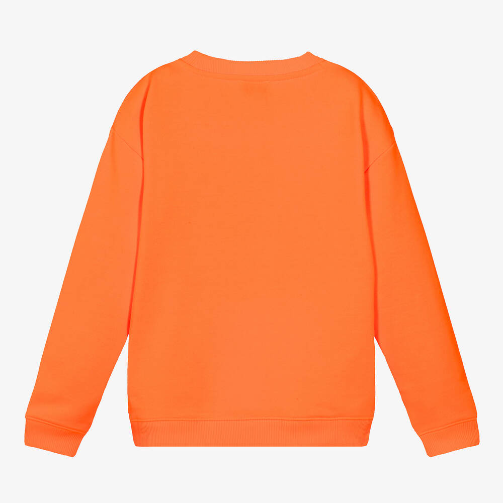 MARC JACOBS-Teen Boys Orange Surfing Garfield Sweatshirt | Childrensalon Outlet