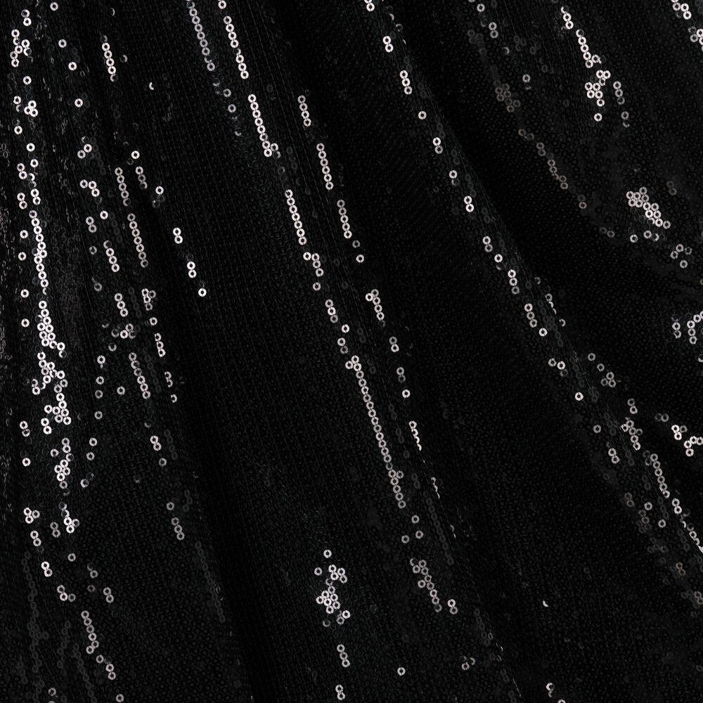 MARC JACOBS-Teen Girls Black Sequinned Dress | Childrensalon Outlet