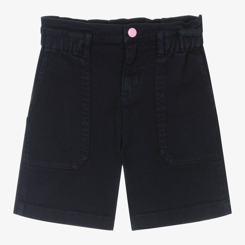 MARC JACOBS - Teen Girls Blue Cotton Shorts | Childrensalon