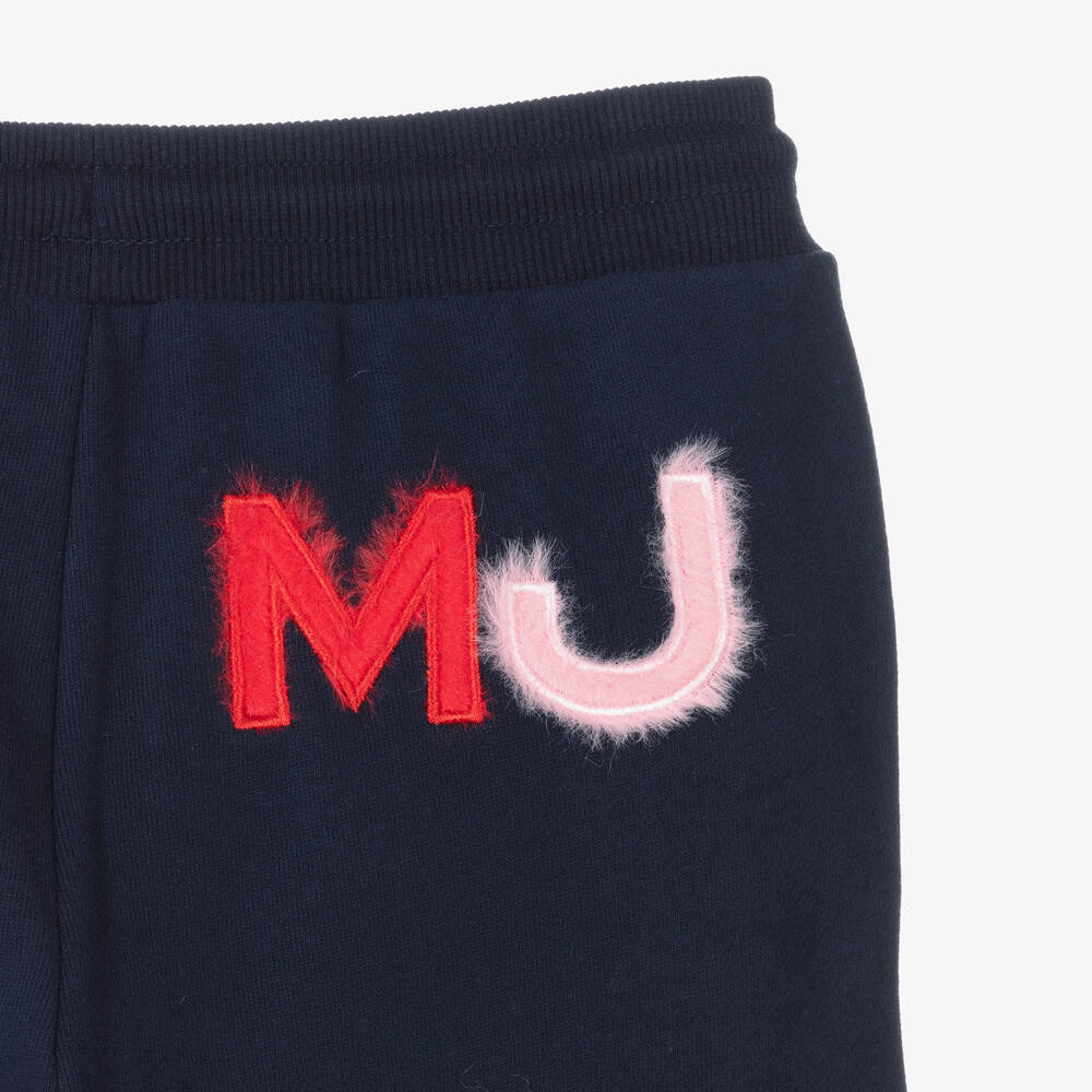 MARC JACOBS-Teen Girls Blue Jersey Joggers | Childrensalon Outlet