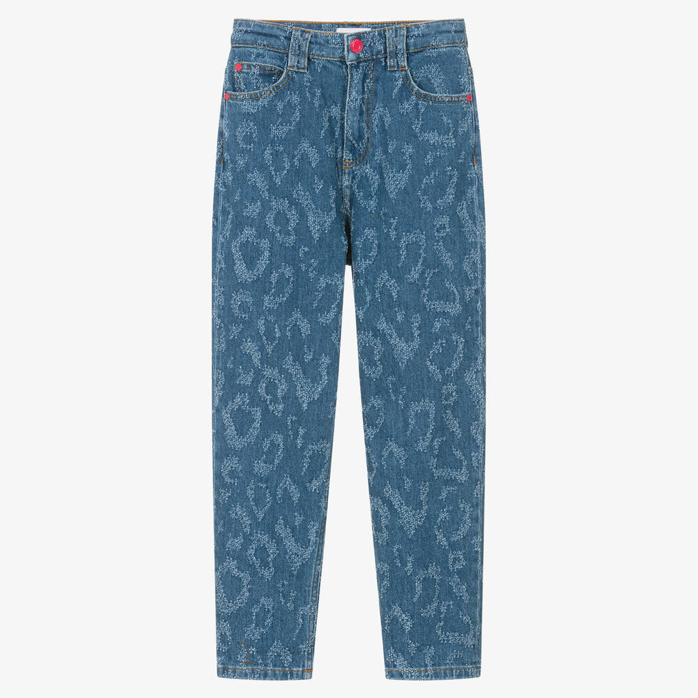 MARC JACOBS - Jean à motif léopard ado fille | Childrensalon