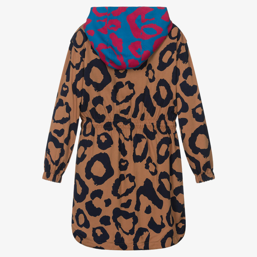 MARC JACOBS Teen Girls Leopard Print Hooded Dress