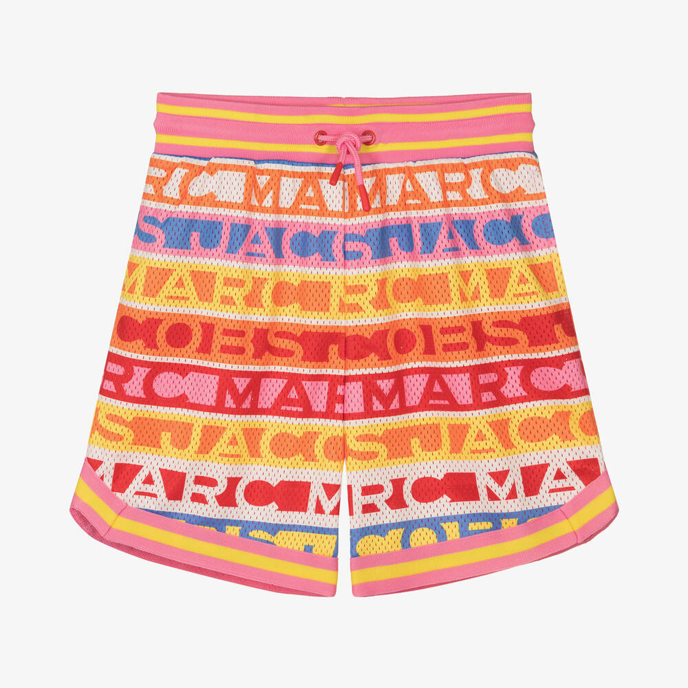 MARC JACOBS - Разноцветные сетчатые шорты | Childrensalon