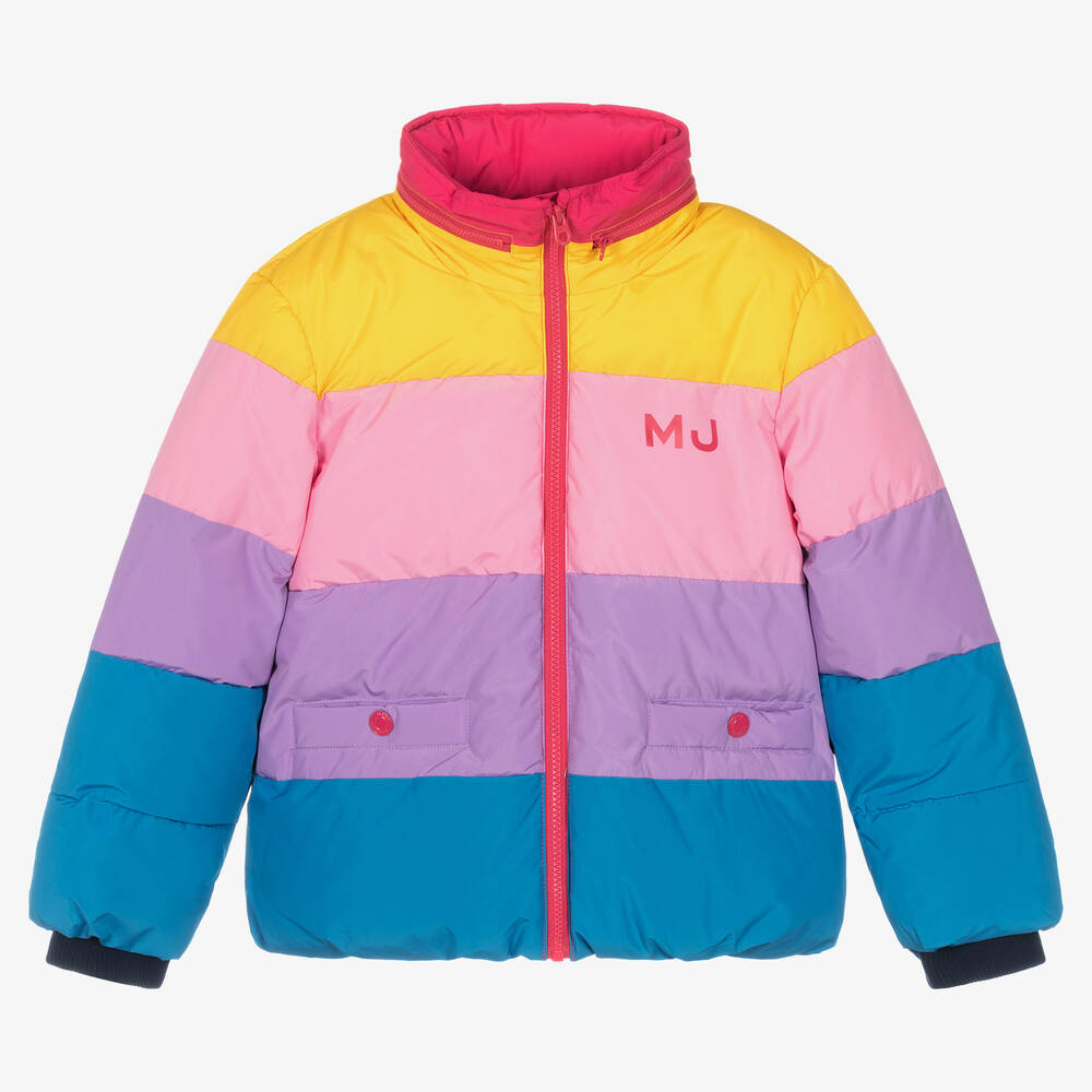 MARC JACOBS - Teen Girls Multicoloured Puffer Jacket | Childrensalon