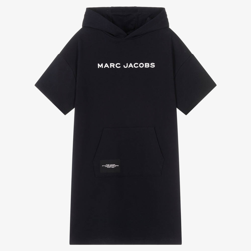 MARC JACOBS - Robe à capuche bleu marine ado | Childrensalon