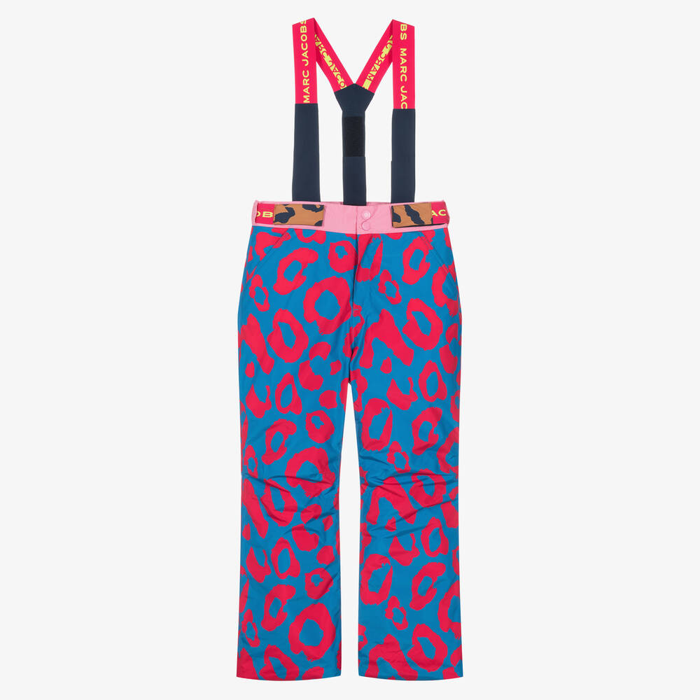 MARC JACOBS - Pantalon de ski rose et bleu ado | Childrensalon