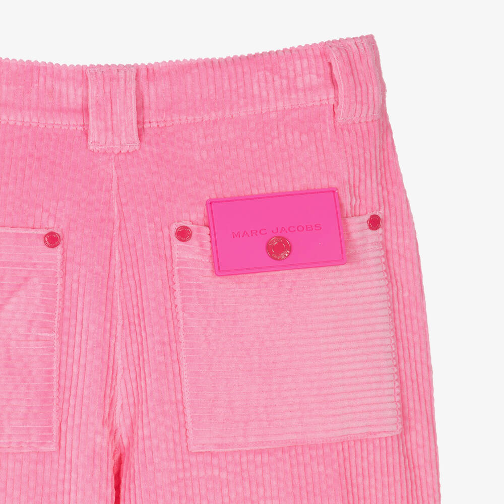 MARC JACOBS-Розовые вельветовые брюки-клеш | Childrensalon Outlet