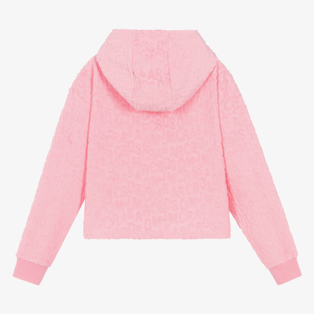 Towelling hoodie women's top