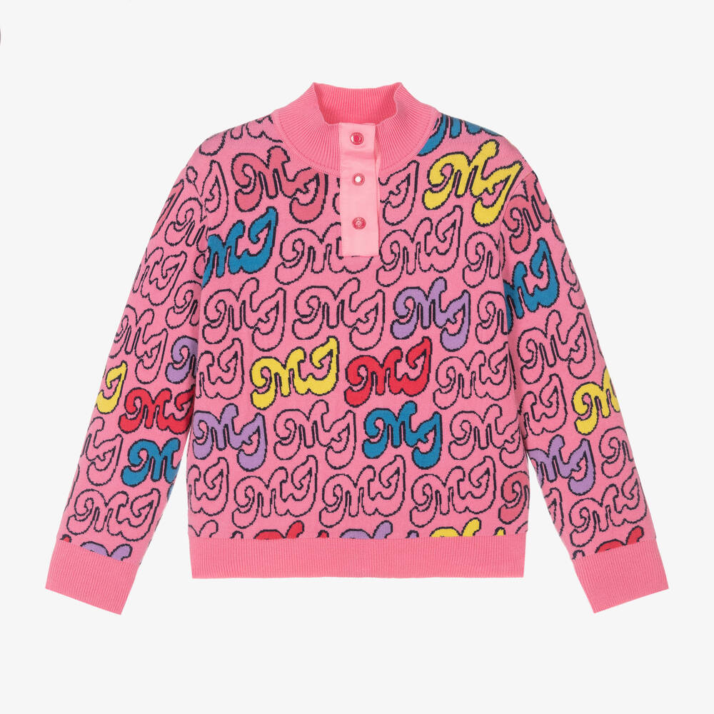 MARC JACOBS - Розовый свитер из вискозы для девочек-подростков  | Childrensalon